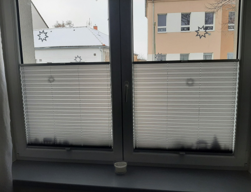 Interiérové stínění plissé Veltěže